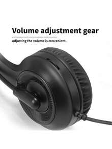 Lenovo Wired Headset With Microphone, Noise Cancelling Headphones For Call Center/Customer Service - View 9