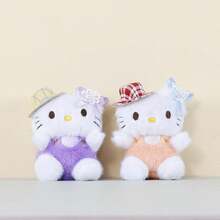 SANRIO 1 pieza Colgante de Peluche de Estilos Surtidos Encanto de Bolso de Dibujos Animados Lindos Colgante de Mochila Encanto de Bolso de Mano Decoración de Bolso Escolar Juguete de Peluche Suave Regalo de Cumpleaños y Vacaciones para Niñas Niños y Adolescentes - Multicolor - Ver 4