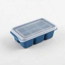1pc Ice Cube Tray, Home Ice Cube Mold, Refrigerator Ice Freezing Mold, Silicone Ice Cube Maker, Quick Freeze Tray - Multicolor - View 12