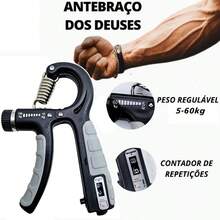 46lbs Grip Strength Trainer, 27lbs Mechanical Counter Grip Exerciser, Wrist Expander, Gym Training, Hand Grip, Adjustable Resistance Hand Grip (5-100kg) For Grip Strength And Flexibility Training - Multicolor - View 1