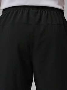 Pantalones cortos de tejido de secado rápido Dri-FIT Jordan Sport Essentials para hombres IF2161-010 - Negro - Ver 3