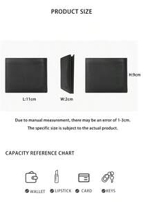Ví nam Coach với logo cổ điển - Màu đen CR911BLK - Xem 10