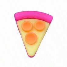 1pc- Pizza-Pizza Squishy-Food Toy Squishy-Soft Toy-Toy-Fidget Toy Toys-Travel Toys-Office Toys-Birthday Gift-Christmas Gift-Halloween Gift-Gift-Toys-Games - Multicolor - View 12