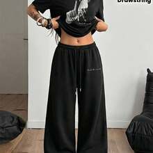 Camiseta para Mujer con Estampado de Diente y Pasta Dental, Manga Corta - Negro - Ver 1