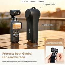 Hard Shell Protective Case, Suitable For Osmo Pocket 4 Camera, With Flip Cover, Anti-Drop Gimbal Protection, Quick Access Cover And Filter Storage Bag - Protective Case For Osmo Pocket 4 Accessories - View 5