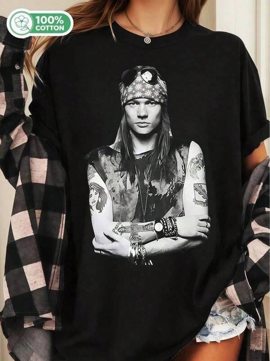 Women T-Shirts - Black - View 1