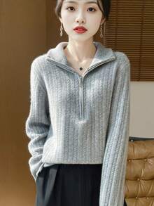 Women Lightweight Cardigans - White - View 6
