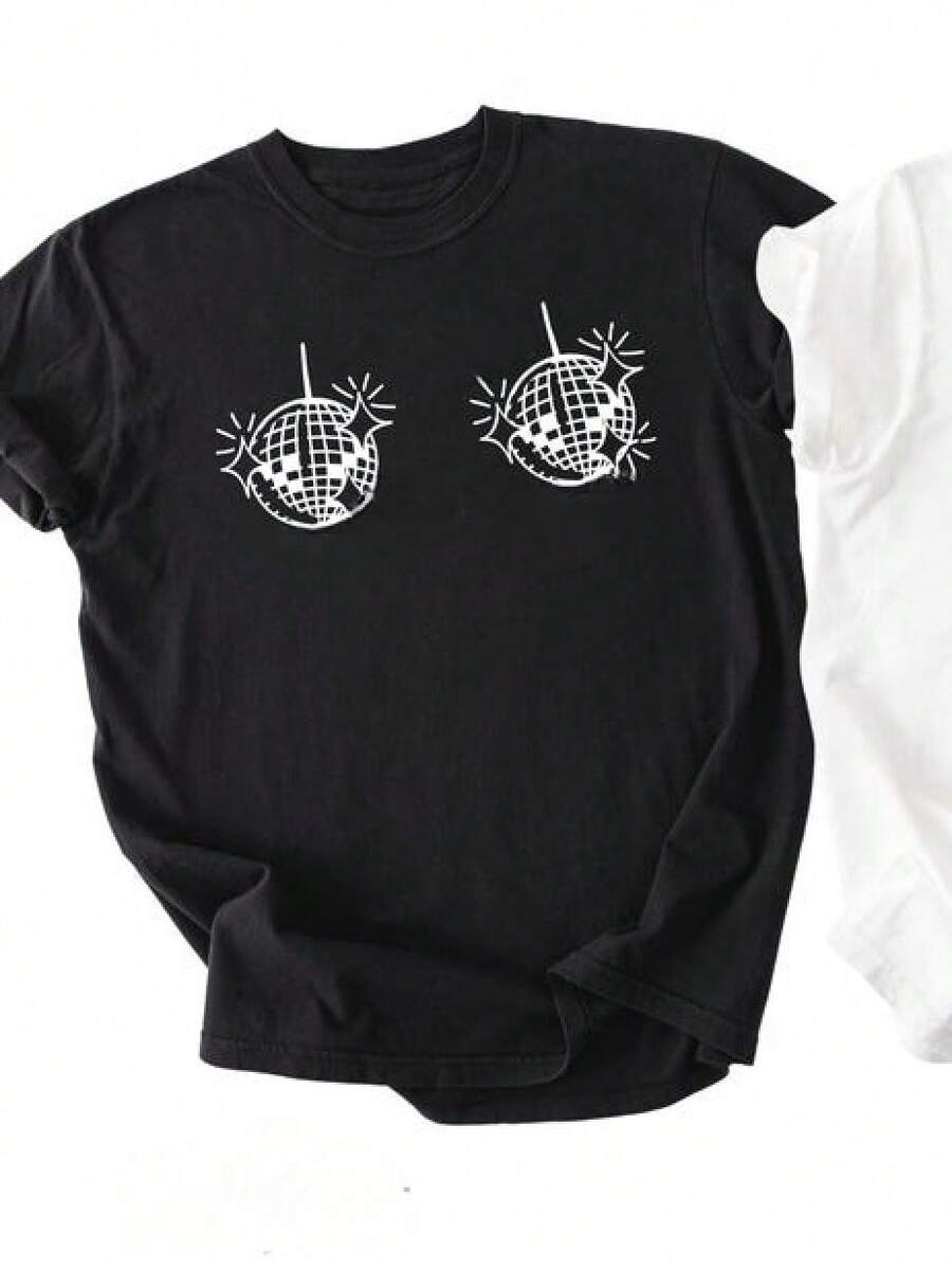 Camiseta de despedida de soltera con temática disco personalizada y colores cómodos, camiseta de fiesta nupcial , camiseta retro de los años 70 para despedida de soltera Las Vegas.,Embalaje individual - Negro - Ver 1