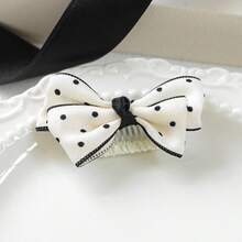 2pcs Set - Luxury Dog Wedding Dress - Elegant Embroidered Lace Tutu Dress With Matching Princess Hair Clip, Pearl Rhinestone Bow, Non-Pulling Pet Vest Dress With D-Ring, Suitable For Small Dogs & Cats To Attend Weddings, Parties And Photo Shoots - White - View 6