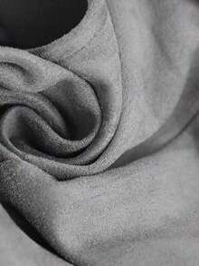 Chaleco con detalles de tachuelas y flecos en el bajo para otoño/invierno - Gris - Ver 8