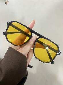 1 par de gafas de playa de moda unisex, adecuadas para todas las estaciones, viajes al aire libre y vacaciones en la playa - Multicolor - Ver 15
