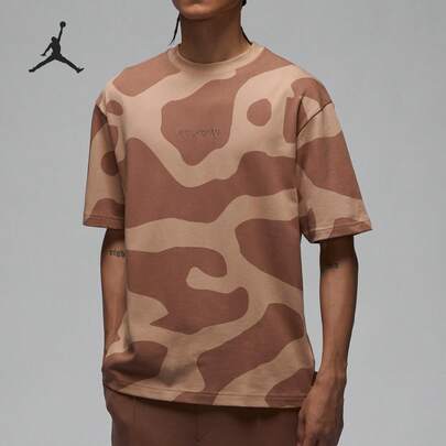  Nike/Jordan 男士休闲印花透气运动短袖 HF0259-223