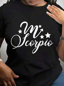 Camiseta unisex de manga corta, CamisaEscorpioVitalidad,CamisaEscorpioJuguetónCamisetaReinaEscorpio,CamisetaDeCumpleañosEscorpio,CamisetaConstelaciónEscorpio,CamisetrofesorDeAstrologíaEscorpio,RegalosT_13RedondoCuelloImpresoCortoMangaInformalTodos los díasCamisetaEllosSonExcelenteRegalosParaAmigosYFamilia,CamisetasCaracterísticaAJovenYA la modaDiseñadores de pantallashombre, , , Dazymujer,romwehombres, bohochic,maestrasregalos,camisetaparaconjuntos de mujercon curvasparamu,y2k, - Negro - Ver 6