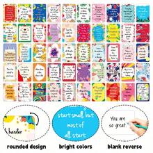 50pcs Positive Inspirational Motivational Cards, Thank You Cards, Encouragement Cards For Friends, Colleagues, Employees, Perfect For Lunchbox Daily Inspiration - A - View 2