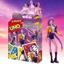 1 Box 2026 K-Pop Uno-Style Card Game For 2–10 Players, Great For Family Gatherings & Party Gifts; Random Styles Shipped. - Multicolor - View 4
