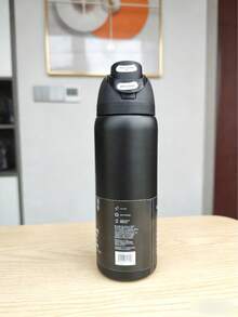 0wal-A 保溫不鏽鋼水壺 - 32oz 防漏運動水壺，配備雙功能飲用噴嘴、翻蓋吸管與寬口設計 - 24小時保冷 - 適合健身、旅行與日常使用 - 彩色 - 查看 12