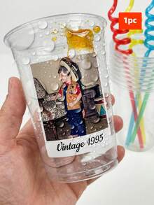1-24 Miếng Dán Ảnh Cá Nhân Hóa, Nhãn Dán Cốc Nhựa Phong Cách Retro Chống Nước, Chống Dầu, Có Thể In Chữ & Hình Ảnh Tùy Chỉnh, Keo Dán Mạnh, Có Thể Tái Sử Dụng, Thích Hợp Cho Sinh Nhật, Đám Cưới, Kỷ Niệm, Quà Tặng Tiệc, Quà Tặng Lý Tưởng Cho Gia Đình, Bạn Bè, Đồng Nghiệp, Các Cặp Đôi. - Nhiều màu - Xem 11