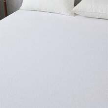 Soft Mattress Cover With Velvet Protection, With Elastic Sheet, Non-Slip Mattress Cover, Suitable For Use In The Bedroom. - 白色 - 查看 5