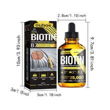 OUHOE 30mlCollagen B7 Vitamin Hair Care Essential Oil - Natural, Long-Lasting, And Light-Tinged Rosemary Essential Oil, Making Hair Smooth And Preventing Dryness, Split Ends, Tangling, And Breakage. - Multi Scents - View 2