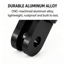 Bộ chuyển đổi ren 1/4"-20 phù hợp với máy quay hành động Hero 13/12/11/10/9/8 X5/X4 OSMO Action 6/5 Pro/4, kèm vít gắn chân máy và bộ chuyển đổi chân máy mini 1/4". - Xem 5