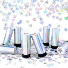 8 piezas de confeti para fiesta, confeti de estrellas plateadas, confeti para boda, cumpleaños, graduación, baby shower, aniversario, Navidad, Año Nuevo, suministros para fiesta - como en la imagen - Ver 1