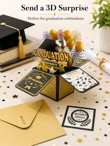 1 pieza Tarjeta de felicitación pop-up 3D del Día de la Madre con sobre - Diseño floral vibrante, mensaje sincero y regalo creativo para mamá o mujeres mayores, regalo del Día de la Madre | Caligrafía elegante | Detalles de corte láser, excelentes regalos para mamá en el Día de la Madre.Id - Graduación Temporada 2 - Ver 2