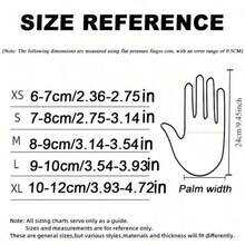 20 chiếc/gói găng tay nitrile dùng một lần - Không chứa latex và bột, thích hợp cho xăm hình, vệ sinh tiệm nail, dụng cụ làm móng, chuẩn bị cho năm học mới, làm móng nghệ thuật (có thể dùng với sticker dán móng). - màu đen - Xem 2