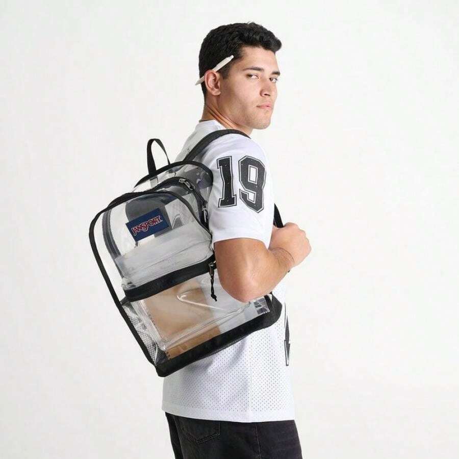 Jansport Clear Backpack (25L) | | Women Fashion Backpacks - JS0A85WF-963/透明 - 查看 1