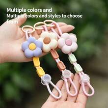1pc Outdoor Travel Flower Hat Clip, Portable Outdoor Anti-Loss Hat Clip, Multi-Functional Backpack Hook And Hanging Rope Windproof Clip,Bedroom Room Decor,Back To School - View 5