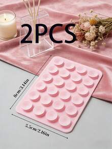 1pc Silicone Suction Cup Phone Holder, Reusable Hands-Free Stick-On Stand Suitable For Mirror, Glass, Tile And Smooth Surfaces - Multicolor - View 15