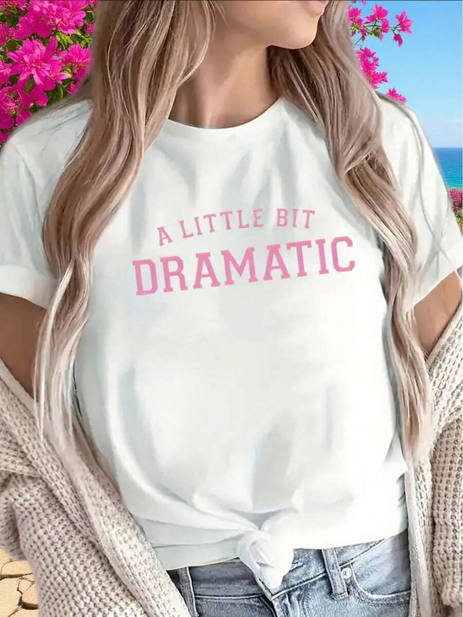 1 camiseta de manga corta, ligera y elegante, con elementos llamativos - perfecta para salidas informales en casa, en una cafetería o en la oficina - diseñada principalmente para la comodidad y el uso diario, 180g 100% algodón. - Blanco - Ver 1