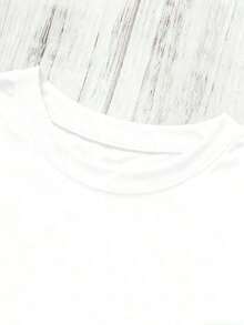 Women's Carnival Fiesta Taco Sunshine And Smile T-Shirt, 100% Cotton [Egg Tart Exclusive] Limited Edition Carnival | Colorful Carnival Letter Print T-Shirt - Spring/Summer, Soft And Breathable, Short Sleeve, Crew Neck, Casual Style, Machine Washable, Regular Fit | Machine Washable, Ideal For Gifting To Friends. | Festive Outfits | Essential Carnival Set: Breathable Cotton T-Shirt, Goes With Everything, Cool Summer Clothes For Women With A Positive Attitude - 白色 - 查看 4