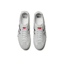Onitsuka Tiger Scarpe Casual Basse MEXICO 66 NM, Comode, Morbide, Antiscivolo E Durevoli, Unisex, Bianco/Argento - 1183C320-102 - 查看 5