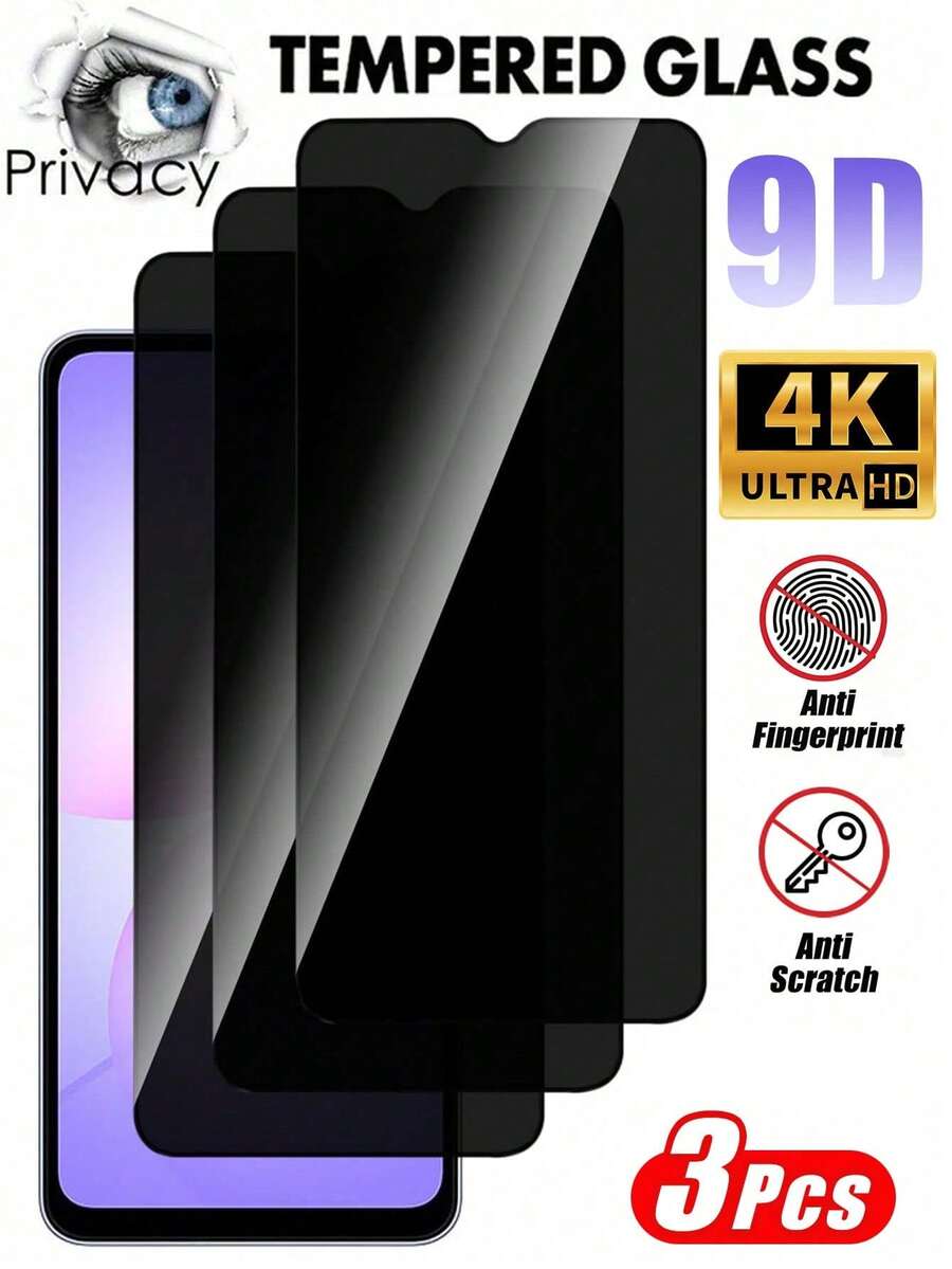 CSDZ Screen Protector Privacy, 3 Pieces Set Suitable For IPhone Film, Privacy Glass Screen Protector, Compatible With A50/S23, Compatible With IPhone 17 16 15 17promax 13 16Pro, [International Version Non Local Version] Compatible With IPhone 16 Screen Protector, Compatible With IPhone Screen Protector, Compatible With IPhone 13 Screen Protector, Compatible With Huawei Phones, Waterproof