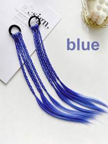 5pcs/2pcs Kids Hair Accessories Colorful Braided Ponytail Hair Ties Hair Bands Hair Accessories For Girls - Multicolor - View 7