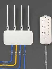 1 pieza/20 piezas Clips de cable transparentes y fuertes - Organizador de cables de alimentación y cables de extensión con adhesivo sin residuos, adecuado para escritorio, montaje en pared, toma de corriente - Hogar, oficina, estudio, gestión de cables - Estilo minimalista - Blanco - Ver 7