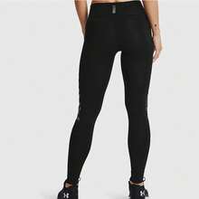 Under Armour Quần thể thao nữ HeatGear Series cạp cao nâng hông, co giãn cao, ôm sát, nhanh khô, thích hợp chạy bộ và tập yoga. - màu đen - Xem 4