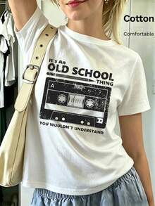 Women T-Shirts - White - View 6