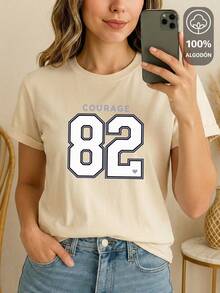 Women T-Shirts - Hueso - 查看 2