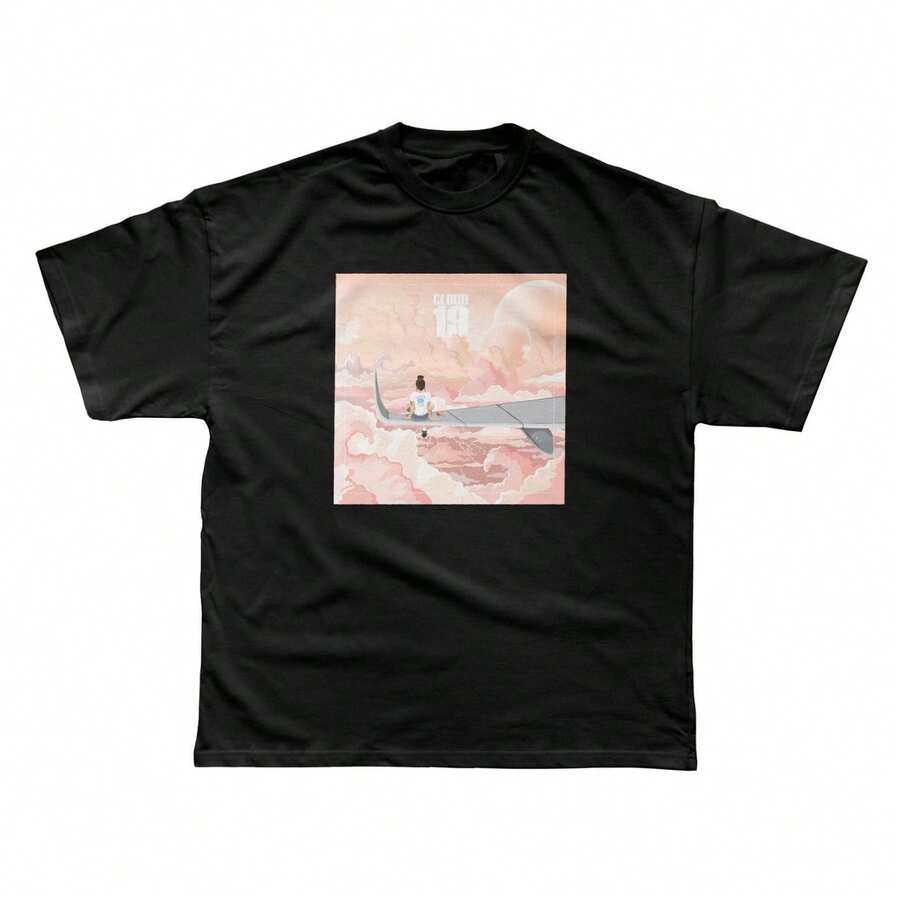 Kehlanis - Cloud 19 Deluxe Unisex T-Shirt - Black - View 1