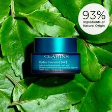 Clarins Hydra-Essentiel [HA²] 晚霜 1.7oz/50ml 保湿，蕴含透明质酸和有机伽蓝菜提取物，深层补水，令肌肤蓬松丰盈。适合送给女朋友、妻子、母亲、朋友、男朋友、丈夫、父亲、兄弟，用于生日、毕业派对、旅行、露营、户外活动、学校校园旅行、节日、周年纪念、办公室、冬季、圣诞节等特殊场合。 - 彩色 - 查看 5