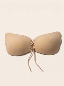 YIYANG 2/1pc Wedding Invisible Push-Up Bra - Self-Adhesive Transparent Straps, Women's Push-Up Tank Design, Smooth Invisible Lift, Suitable For Sleeveless Clothing, Invisible Lingerie Elegant Strapless Bra Self-Adhesive Cups - Multicolor - View 4