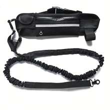 Outdoor Sports Waist Bag With Retractable Dog Leash, Portable Waist Pack For Hiking, Running - Multicolor - View 7