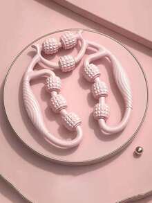 1 con lăn massage chống trượt, chống cellulite, làm từ mút EVA mật độ cao, kích thước tiêu chuẩn, màu đen, dùng cho yoga, pilates, thư giãn cơ bắp, hình chữ U, hình giọt nước, thích hợp cho phòng tập thể dục tại nhà. - Nhiều màu - Xem 6