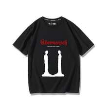 Camiseta De Manga Corta  G-Dragon Ubermensch, MercancíA De Concierto Para Hombres Y Mujeres, Ropa De Apoyo Para Fans. - Negro - Ver 2