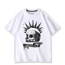 MercancíA De La Marca Conjunta Del Juego Life Is Strange, Camiseta De Manga Corta Estilo Cosplay De Max, Top Unisex VersáTil Para El Verano. - Blanco - Ver 6