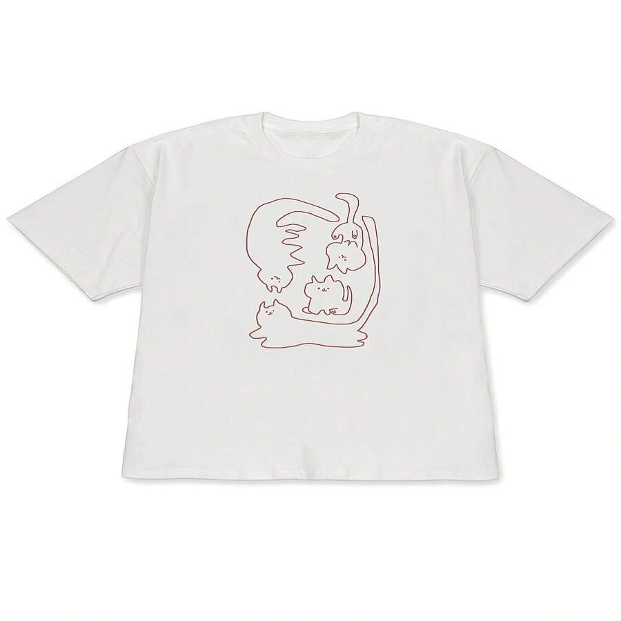 Women T-Shirts - Black - View 1