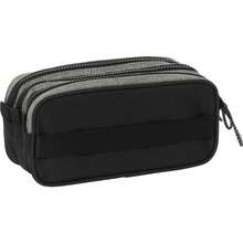 Safta Triple Pencil Case Big Unltd Rhino, School Organizer With 3 Compartments With Zipper, Front Pocket, Back To School - Triple Gde - View 3