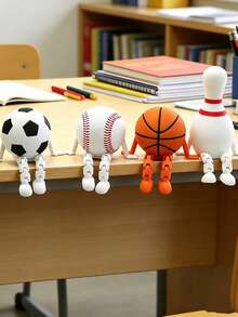 1 pieza Decoración creativa del Balón de la Copa Mundial 2026, adecuado para decoración de escritorio, regalos de fiesta, regalos de cumpleaños, regalos del Día del Padre, juguetes de vuelta a la escuela, mejor regalo para aficionados al fútbol - Multicolor - Ver 6