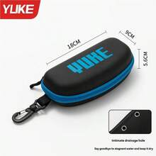 YUKE Hard Shell Swim Goggles Case, Waterproof Protective Storage Box With Carabiner, Portable Travel Organizer For Pool Beach Swimming Accessories - Multicolor - View 11
